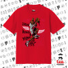ΚΟΚΚΙΝΟ Κλασικό T-Shirt, διπλής ραφής, χωρίς πλευρικές ραφές από 100% βαμβάκι. Vegan & OEKO-TEX πιστοποιημένο.