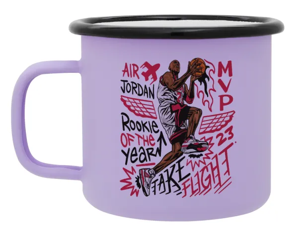 Jordan — Κούπα Μεταλλική εμαγιέ ΜΑΤ Light Pastel Purple 360ml