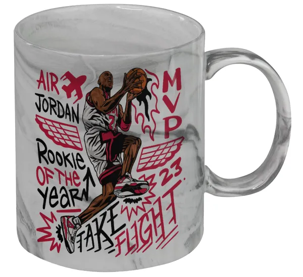 Jordan — Mug ceramic marble style, 330ml