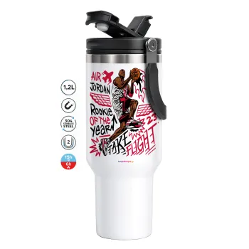 Jordan, Mega Travel Mug / Κούπα Ταξιδίου, διπλού τοιχώματος (θερμό) 1,2L
