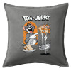 Sofa cushion Grey 50x50cm includes filling
