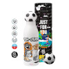 Soccer Metal mug thermos, double wall, 550ml
