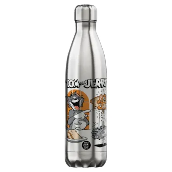 Tom n Jerry, Inox (Stainless steel) hot metal mug, double wall, 750ml