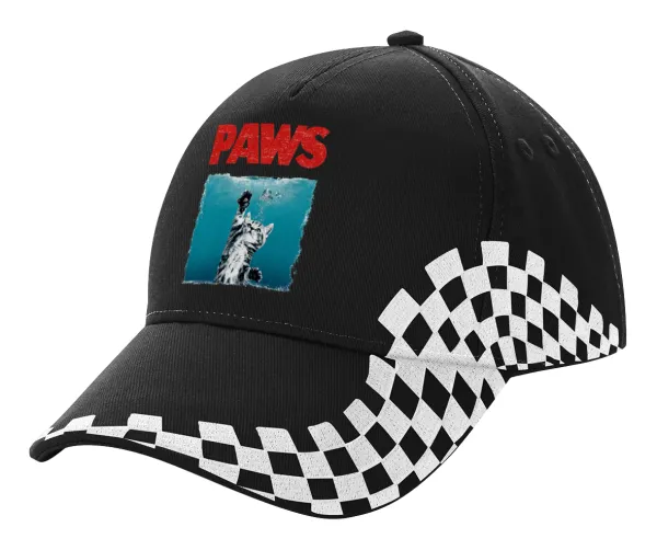 PAWS — Καπέλο Ενηλίκων Ultimate ΜΑΥΡΟ RACING, (100% ΒΑΜΒΑΚΕΡΟ DRILL, ΕΝΗΛΙΚΩΝ, UNISEX, ONE SIZE)