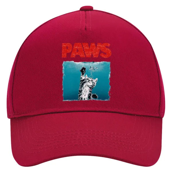 PAWS — Καπέλο Ενηλίκων Ultimate ΚΟΚΚΙΝΟ, (100% ΒΑΜΒΑΚΕΡΟ DRILL, ΕΝΗΛΙΚΩΝ, UNISEX, ONE SIZE)