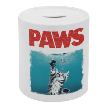 PAWS, Κουμπαράς πορσελάνης με τάπα