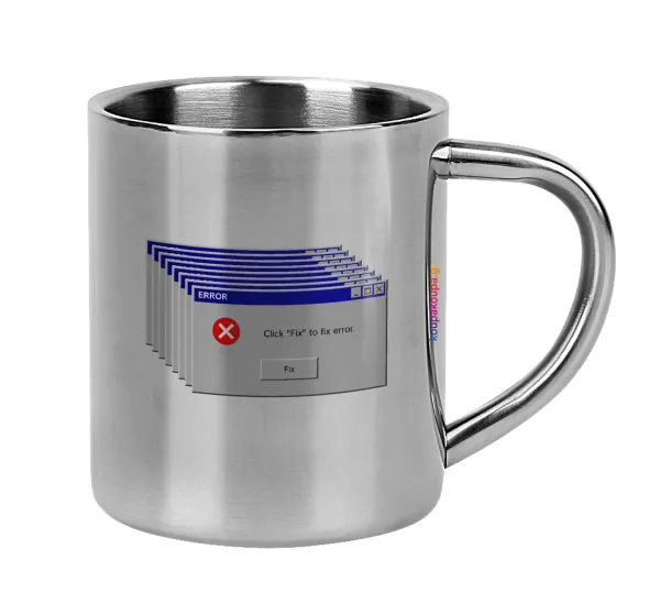 Fatal Error — Mug Stainless steel double wall 300ml