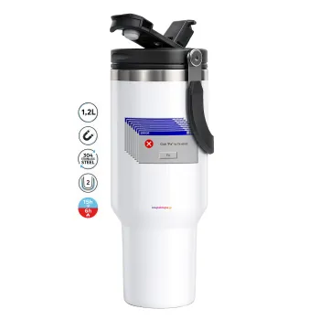 Fatal Error, Mega Travel Mug / Κούπα Ταξιδίου, διπλού τοιχώματος (θερμό) 1,2L
