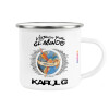 Κούπα Μεταλλική εμαγιέ λευκη 360ml
