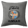 Sofa cushion Grey 50x50cm includes filling