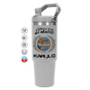 GREY Travel Tumbler with Handle 890ml