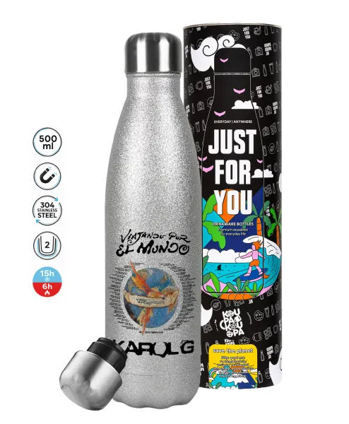 Karol G Tropicoqueta — Glitter Aσημένιο (500ml)
