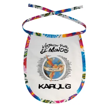 Karol G Tropicoqueta, Σαλιάρα μωρού αλέκιαστη με κορδόνι Χρωματιστή
