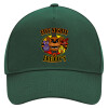 Adult Ultimate Hat GREEN, (100% COTTON DRILL, ADULT, UNISEX, ONE SIZE)