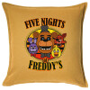Sofa cushion YELLOW 50x50cm includes filling