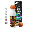 Bascetball Metal mug thermos, double wall, 550ml