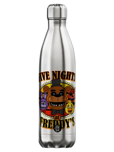 Five Nights at Freddy's — Inox (Stainless steel) hot metal mug, double wall, 750ml