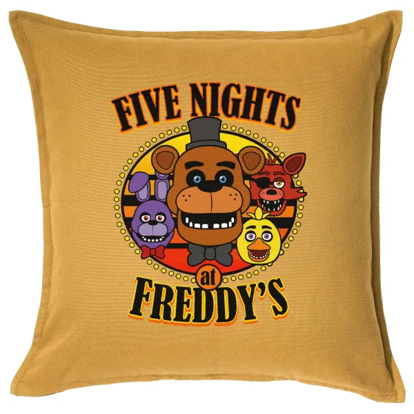 Five Nights at Freddy's — Sofa cushion YELLOW 50x50cm includes filling