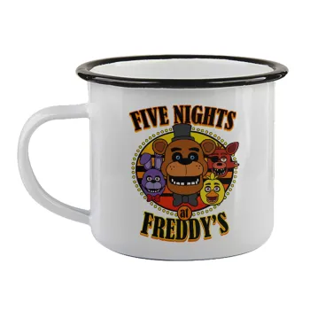 Five Nights at Freddy's, Κούπα εμαγιέ με μαύρο χείλος 360ml