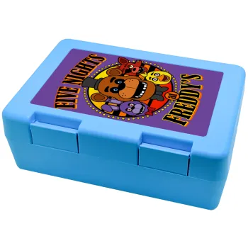 Five Nights at Freddy's, Παιδικό δοχείο κολατσιού ΓΑΛΑΖΙΟ 185x128x65mm (BPA free πλαστικό)