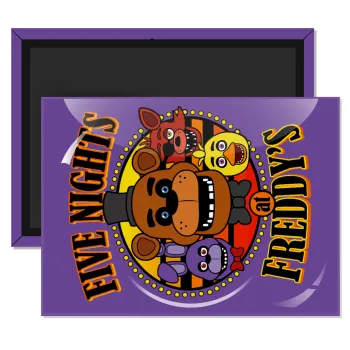 Five Nights at Freddy's, Ορθογώνιο μαγνητάκι ψυγείου διάστασης 9x6cm