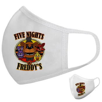 Five Nights at Freddy's, Μάσκα υφασμάτινη υψηλής άνεσης παιδική (Δώρο πλαστική θήκη)