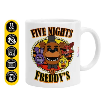 Five Nights at Freddy's, Κούπα, κεραμική, 330ml