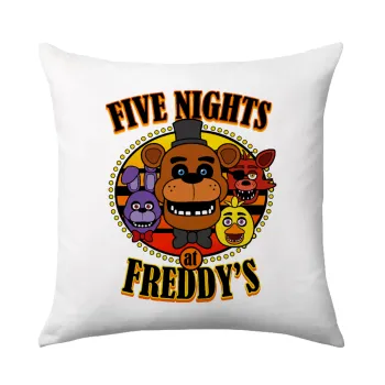 Five Nights at Freddy's, Μαξιλάρι καναπέ 40x40cm περιέχεται το  γέμισμα