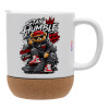 Ceramic coffee mug Cork (MAT), 330ml
