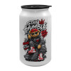 Κούπα ταξιδιού μεταλλική με καπάκι (tin-can) 500ml