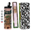 Πασχαλινή Λαμπάδα με  ΡΟΖ Travel Tumbler θερμό (600ml, BPA free) & κερί αρωματικό πλακέ (30cm) (ΡΟΖ)