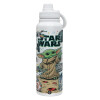 1L Stainless Steel Thermal Bottle with Phone Holder & Double Wall Insulation