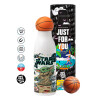 Bascetball Metal mug thermos, double wall, 550ml