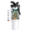 Mega Travel Mug / Κούπα Ταξιδίου, διπλού τοιχώματος (θερμό) 1,2L