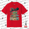 ΚΟΚΚΙΝΟ Κλασικό T-Shirt, διπλής ραφής, χωρίς πλευρικές ραφές από 100% βαμβάκι. Vegan & OEKO-TEX πιστοποιημένο.