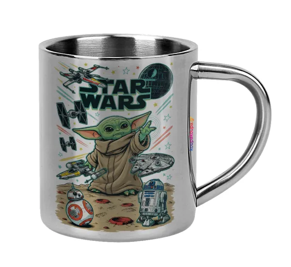 Grogu — Mug Stainless steel double wall 300ml