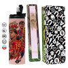Πασχαλινή Λαμπάδα με  ΡΟΖ Travel Tumbler θερμό (600ml, BPA free) & κερί αρωματικό πλακέ (30cm) (ΡΟΖ)