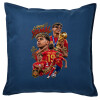 Sofa cushion Blue 50x50cm includes filling