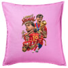 Sofa cushion Pink 50x50cm includes filling