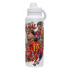1L Stainless Steel Thermal Bottle with Phone Holder & Double Wall Insulation