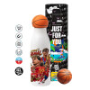 Bascetball Metal mug thermos, double wall, 550ml