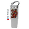 GREY Travel Tumbler with Handle 890ml