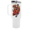 Mega Stainless steel Tumbler with lid, double wall 1,2L