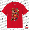 ΚΟΚΚΙΝΟ Κλασικό T-Shirt, διπλής ραφής, χωρίς πλευρικές ραφές από 100% βαμβάκι. Vegan & OEKO-TEX πιστοποιημένο.