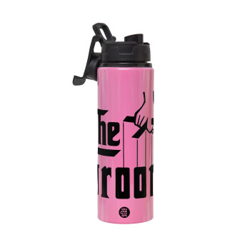 The Groom, Μεταλλικό παγούρι νερού με καπάκι ασφαλείας, αλουμινίου 850ml