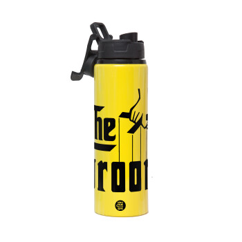 The Groom, Μεταλλικό παγούρι νερού με καπάκι ασφαλείας, αλουμινίου 850ml