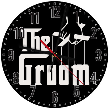 The Groom, Ρολόι τοίχου ξύλινο (30cm)