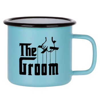 The Groom, Κούπα Μεταλλική εμαγιέ ΜΑΤ σιέλ 360ml