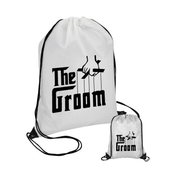 The Groom, Τσάντα πουγκί με μαύρα κορδόνια (1 τεμάχιο)
