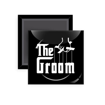 The Groom, Μαγνητάκι ψυγείου τετράγωνο διάστασης 5x5cm